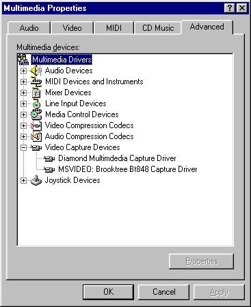 Multimedia Control Panel